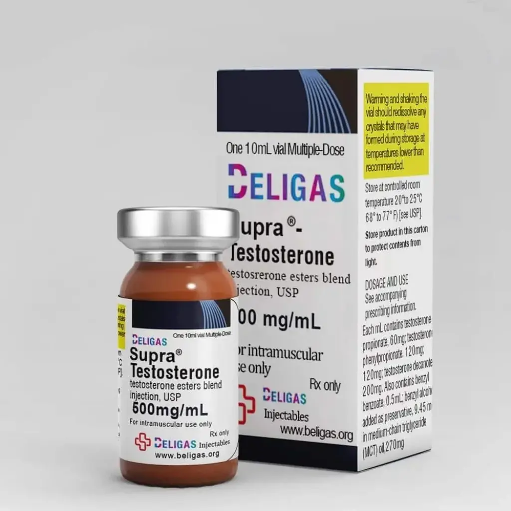 Supra-Testosterone - Testosterone Decanoate,Testosterone Phenylpropionate,Testosterone Propionate,Testosterone Isocaproate - Beligas Pharmaceuticals Supra-Testosterone - Testosterone Decanoate,Testosterone Phenylpropionate,Testosterone Propionate,Testosterone Isocaproate - Beligas Pharmaceuticals