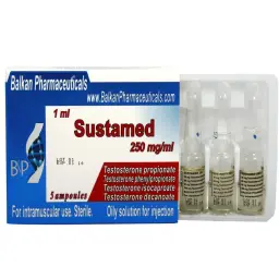 Sustamed - Testosterone Decanoate,Testosterone Phenylpropionate,Testosterone Propionate,Testosterone Isocaproate - Balkan Pharmaceuticals