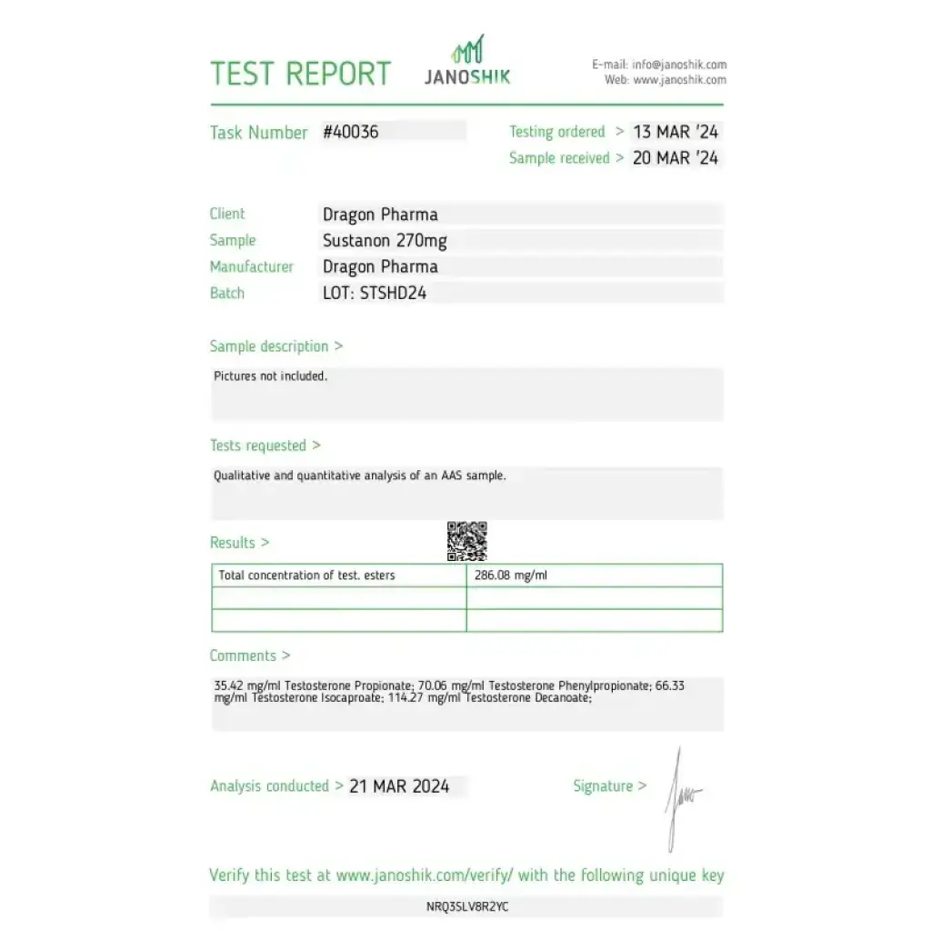 Sustanon 270 - Testosterone Acetate,Testosterone Propionate,Testosterone PhenylPropionate,Testosterone Isocaproate,Testosterone Decanoate - Dragon Pharma, Europe Sustanon 270 - Testosterone Acetate,Testosterone Propionate,Testosterone PhenylPropionate,Testosterone Isocaproate,Testosterone Decanoate - Dragon Pharma, Europe