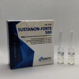 Sustanon-Forte 500 - Testosterone Decanoate,Testosterone Phenylpropionate,Testosterone Propionate,Testosterone Isocaproate - Genetic Pharmaceuticals