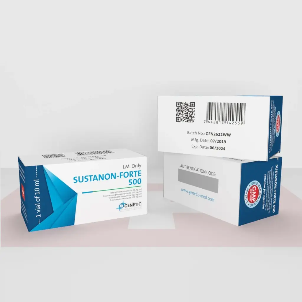 Sustanon-Forte 500 - Testosterone Decanoate,Testosterone Phenylpropionate,Testosterone Propionate,Testosterone Isocaproate - Genetic Pharmaceuticals Sustanon-Forte 500 - Testosterone Decanoate,Testosterone Phenylpropionate,Testosterone Propionate,Testosterone Isocaproate - Genetic Pharmaceuticals