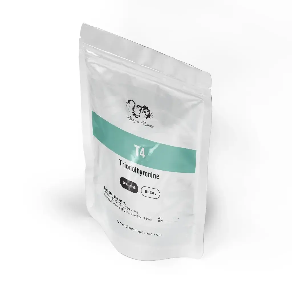 T4 50 mcg - Triodothyronine - Dragon Pharma, Europe
