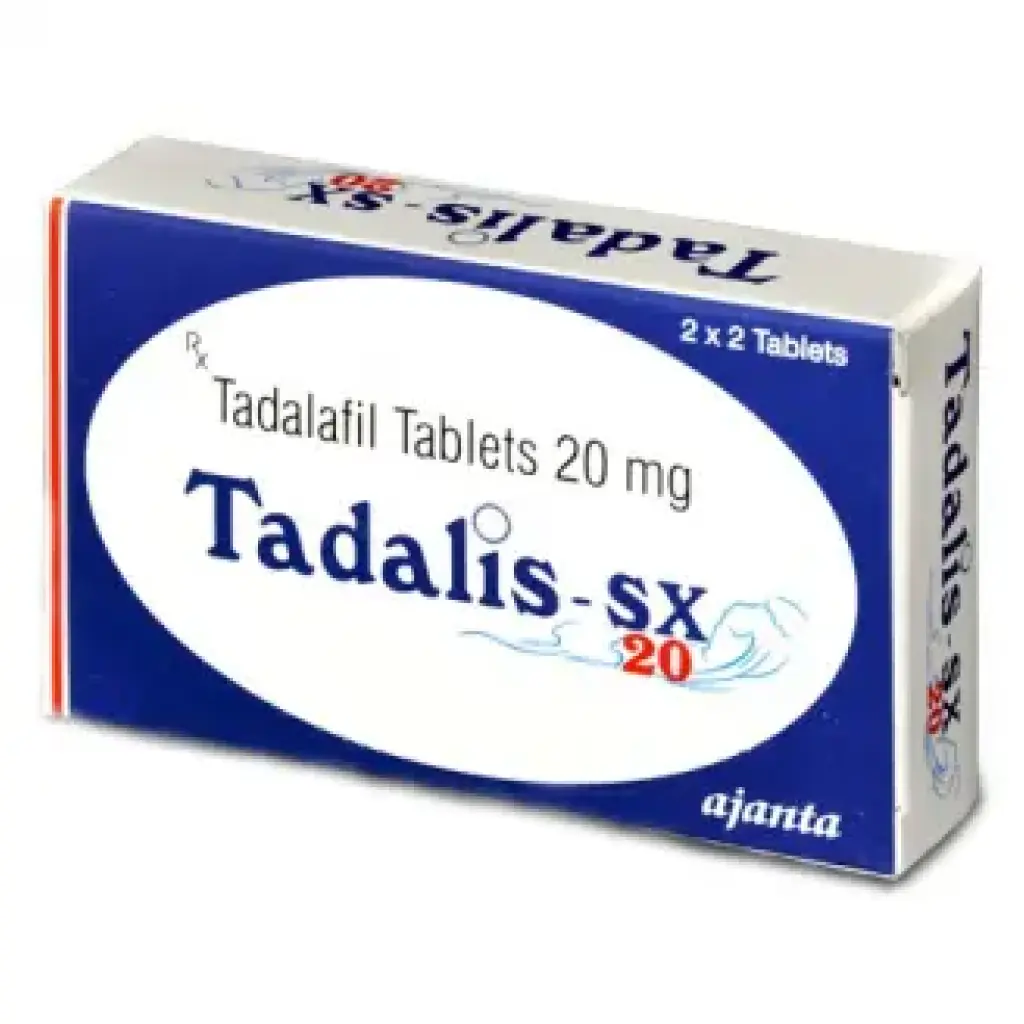 Tadalis SX 20mg - Tadalafil - Ajanta Pharma, India