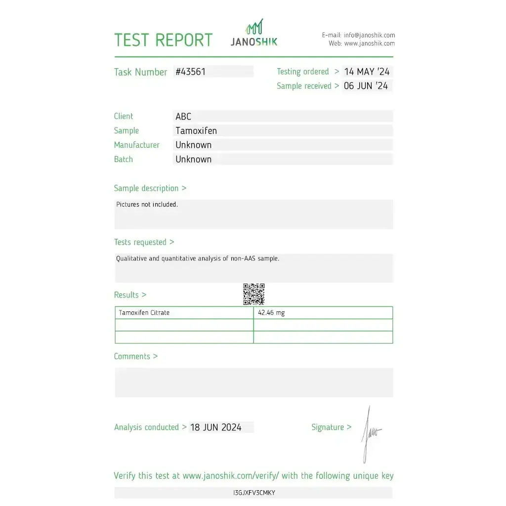 Tamoxifen - Tamoxifen Citrate - Stealth Labs Tamoxifen - Tamoxifen Citrate - Stealth Labs
