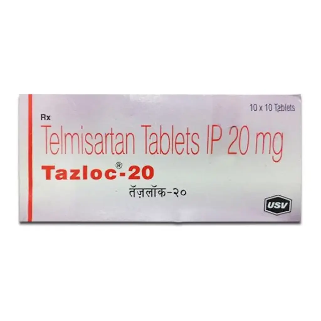 Tazloc-20 - Telmisartan - USV Limited, India Tazloc-20 - Telmisartan - USV Limited, India