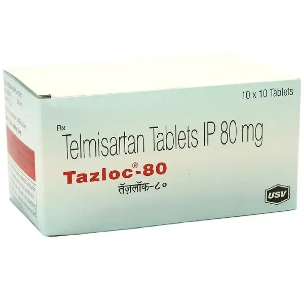 Tazloc-80 - Telmisartan - USV Limited, India Tazloc-80 - Telmisartan - USV Limited, India