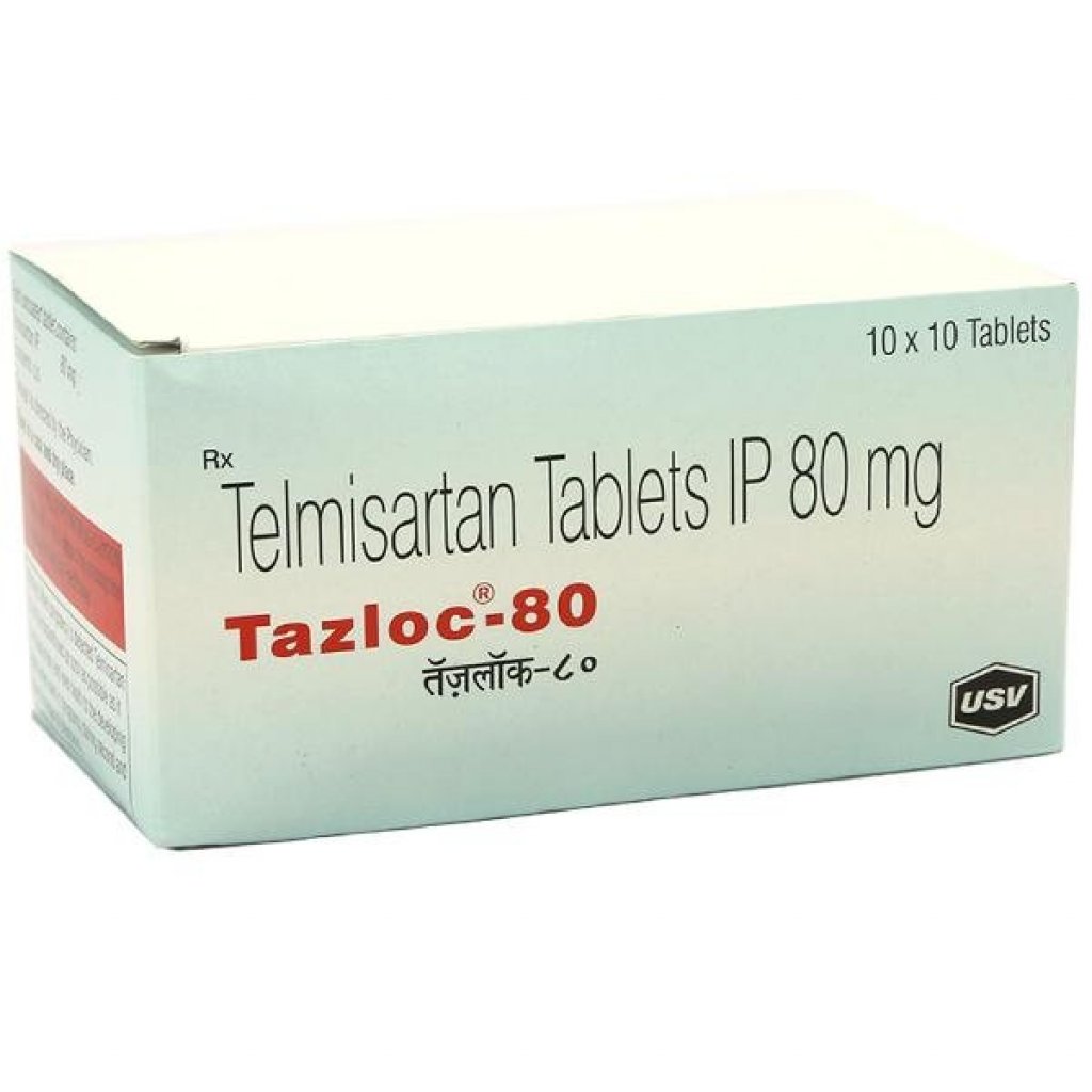 Tazloc-80 - Telmisartan - USV Limited, India Tazloc-80 - Telmisartan - USV Limited, India