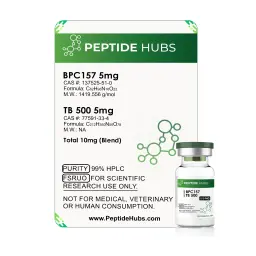 TB 500/BPC 157 10 mg - Thymosin Beta 4,Body Protective Compound 157 - Peptide Hubs