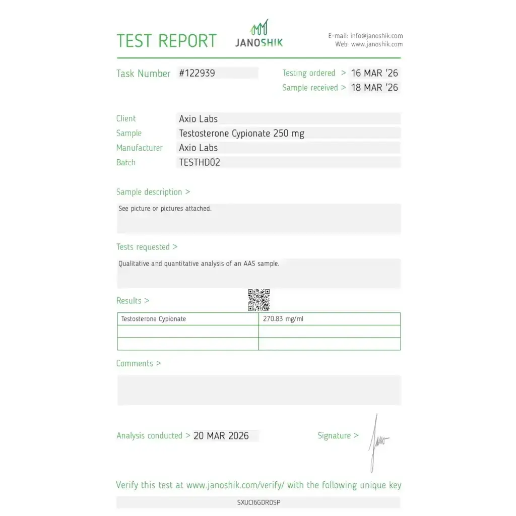 Axiolabs Testaplex C 250