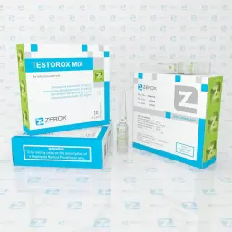 Testorox Mix - Testosterone Decanoate,Testosterone Phenylpropionate,Testosterone Propionate,Testosterone Isocaproate - Zerox Pharmaceuticals