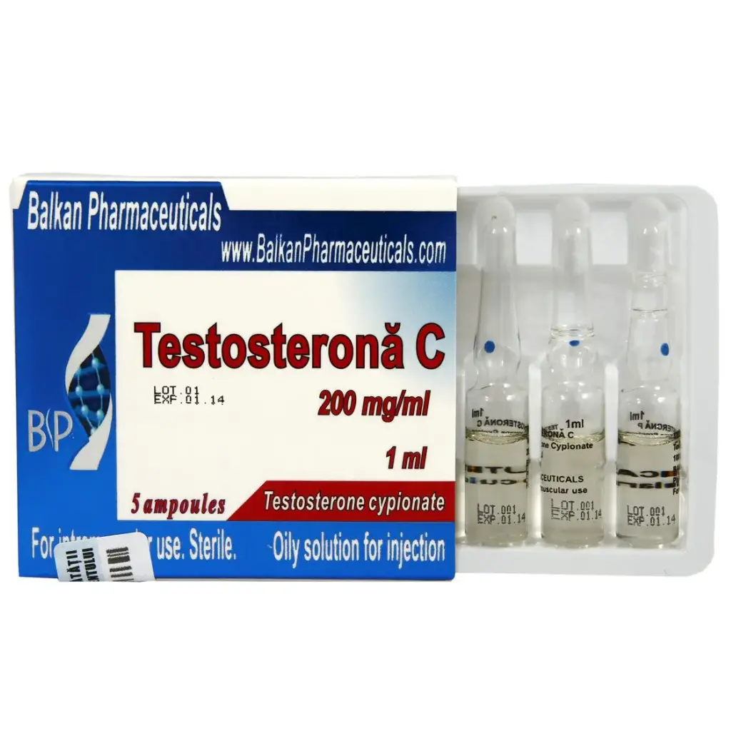 Testosterona C - Testosterone Cypionate - Balkan Pharmaceuticals