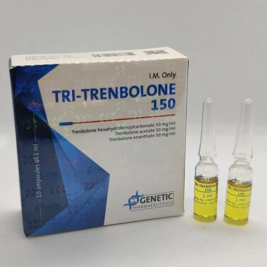 Tri-Trenbolone 150 - Trenbolone Acetate,Trenbolone Hexahydrobenzylcarbonate,Trenbolone Enanthate - Genetic Pharmaceuticals Tri-Trenbolone 150 - Trenbolone Acetate,Trenbolone Hexahydrobenzylcarbonate,Trenbolone Enanthate - Genetic Pharmaceuticals