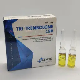 Tri-Trenbolone 150 - Trenbolone Acetate,Trenbolone Hexahydrobenzylcarbonate,Trenbolone Enanthate - Genetic Pharmaceuticals