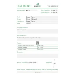 Tritren 150 - Trenbolone Acetate,Trenbolone Hexahydrobenzylcarbonate,Trenbolone Enanthate - Dragon Pharma, Europe