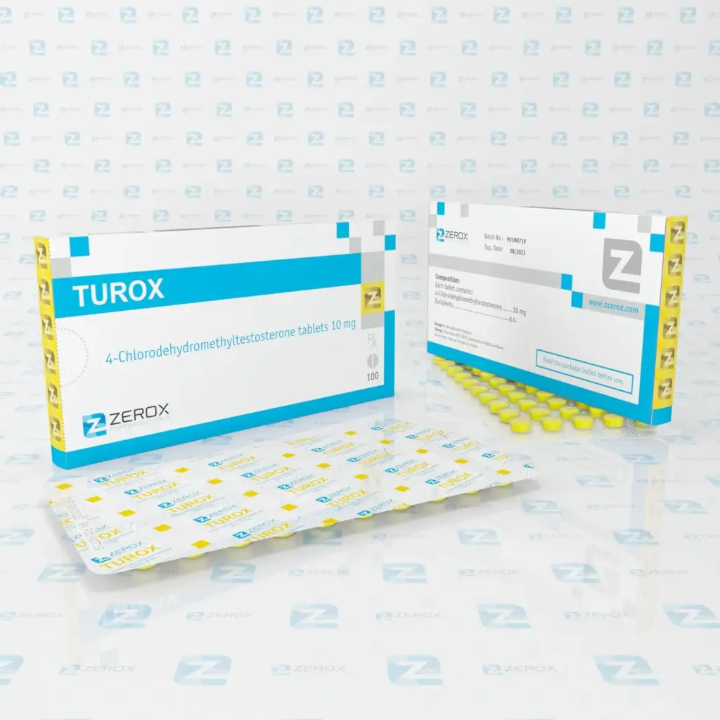 Turox - 4-Chlorodehydromethyltestosterone - Zerox Pharmaceuticals Turox - 4-Chlorodehydromethyltestosterone - Zerox Pharmaceuticals