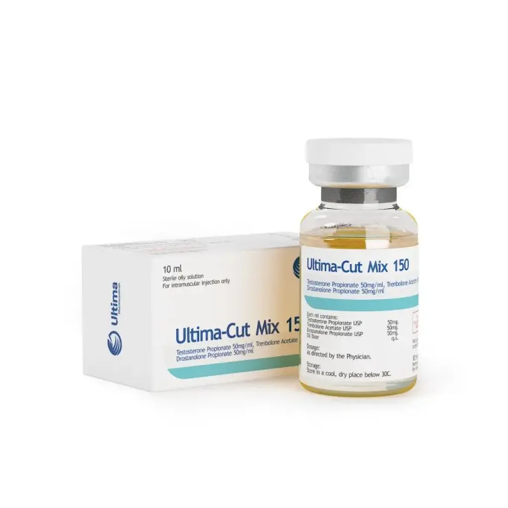 Ultima-Cut-Mix 150 - Drostanolone Propionate,Testosterone Propionate,Trenbolone Acetate - Ultima Pharmaceuticals Ultima-Cut-Mix 150 - Drostanolone Propionate,Testosterone Propionate,Trenbolone Acetate - Ultima Pharmaceuticals