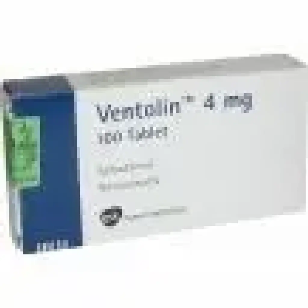 Ventolin 4mg - Salbutamol - GlaxoSmithKline, Turkey