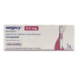 Wegovy 0.5 mg - Semaglutide - Novo Nordisk
