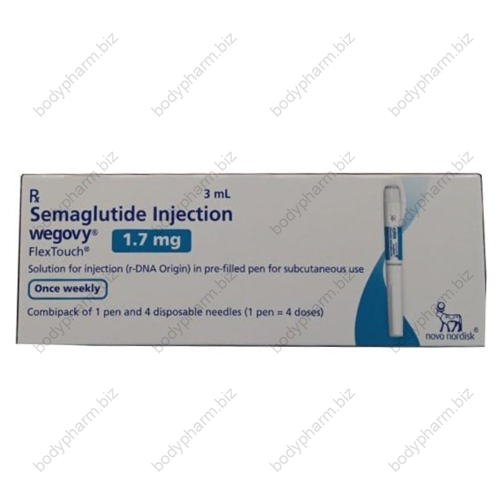 Wegovy 1.7 mg - Semaglutide - Novo Nordisk Wegovy 1.7 mg - Semaglutide - Novo Nordisk