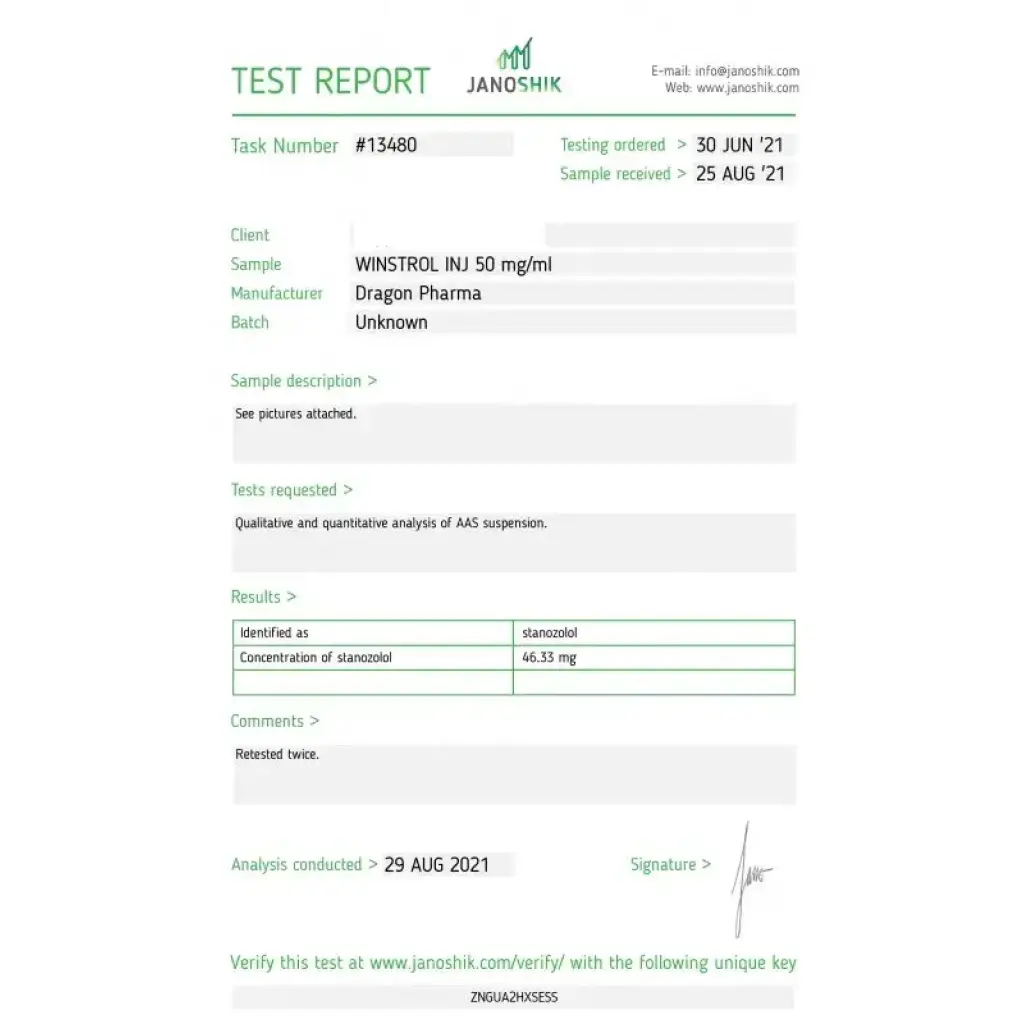 Winstrol 50 - Stanozolol - Dragon Pharma, Europe Winstrol 50 - Stanozolol - Dragon Pharma, Europe