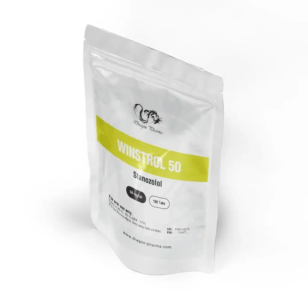 Winstrol 50 mg - Stanozolol - Dragon Pharma, Europe